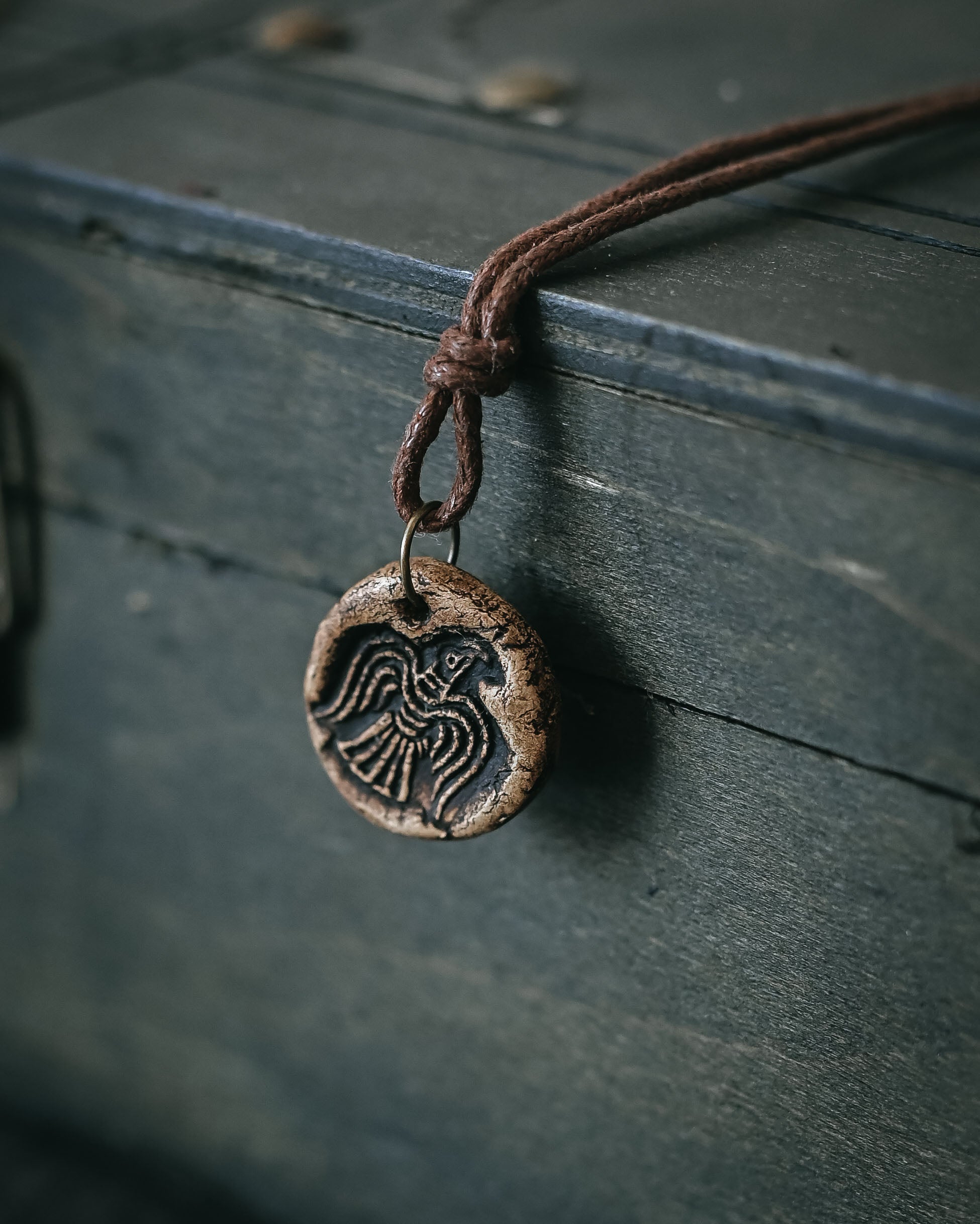 Viking Spirit Ceramic Talisman