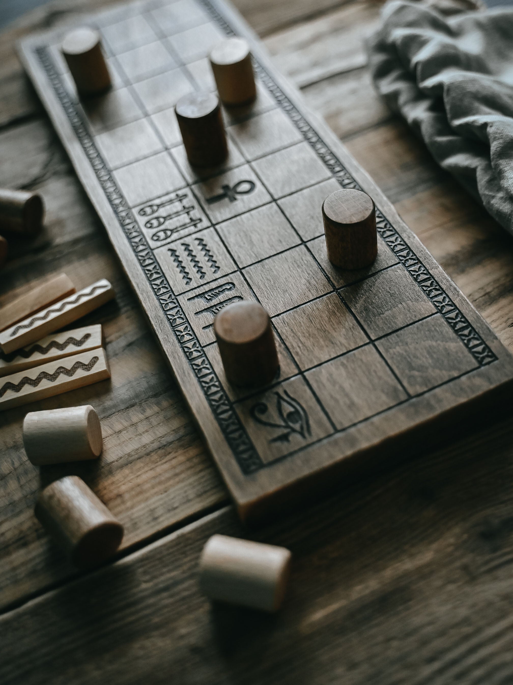 Senet board game