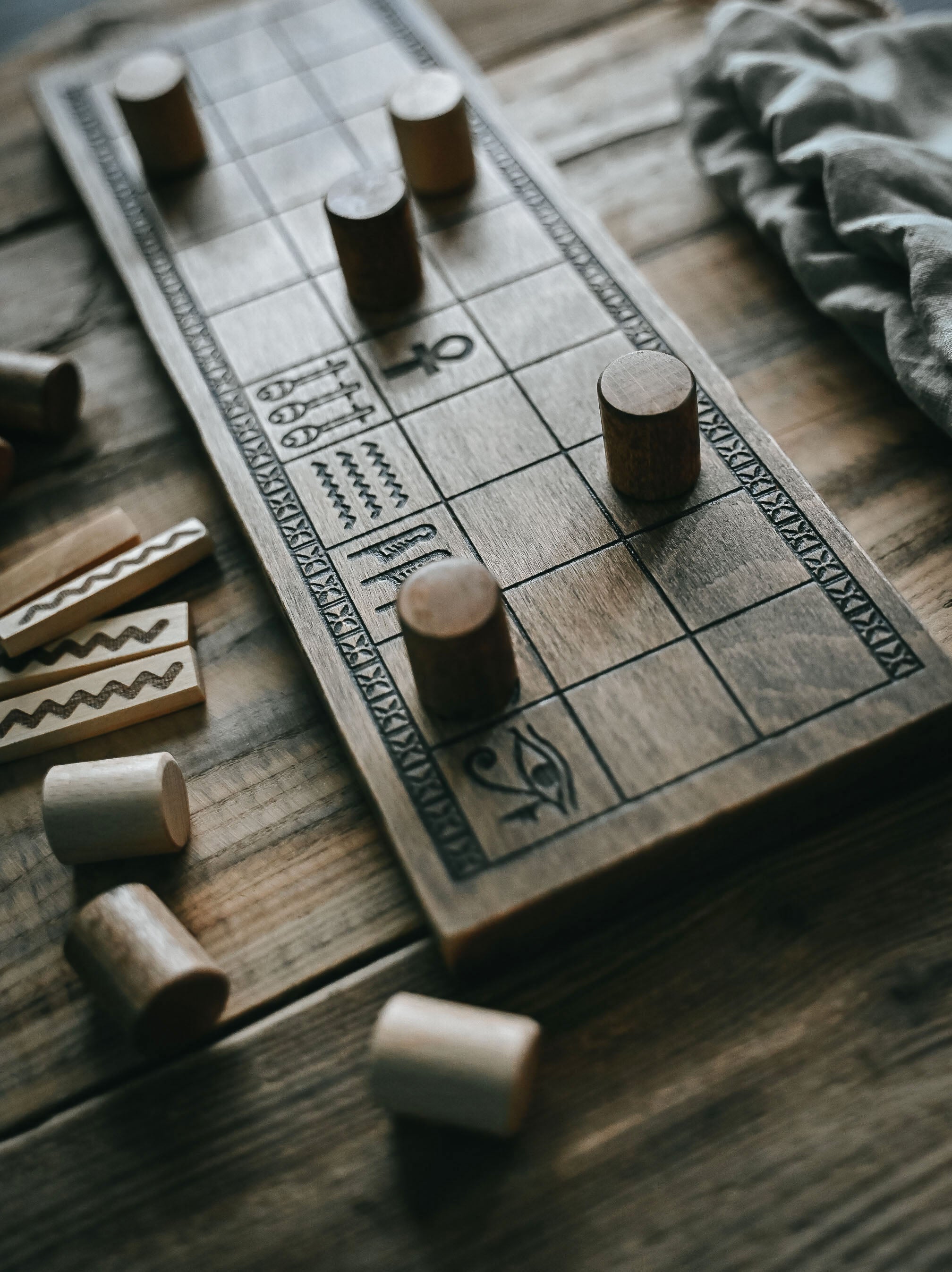 Senet board game