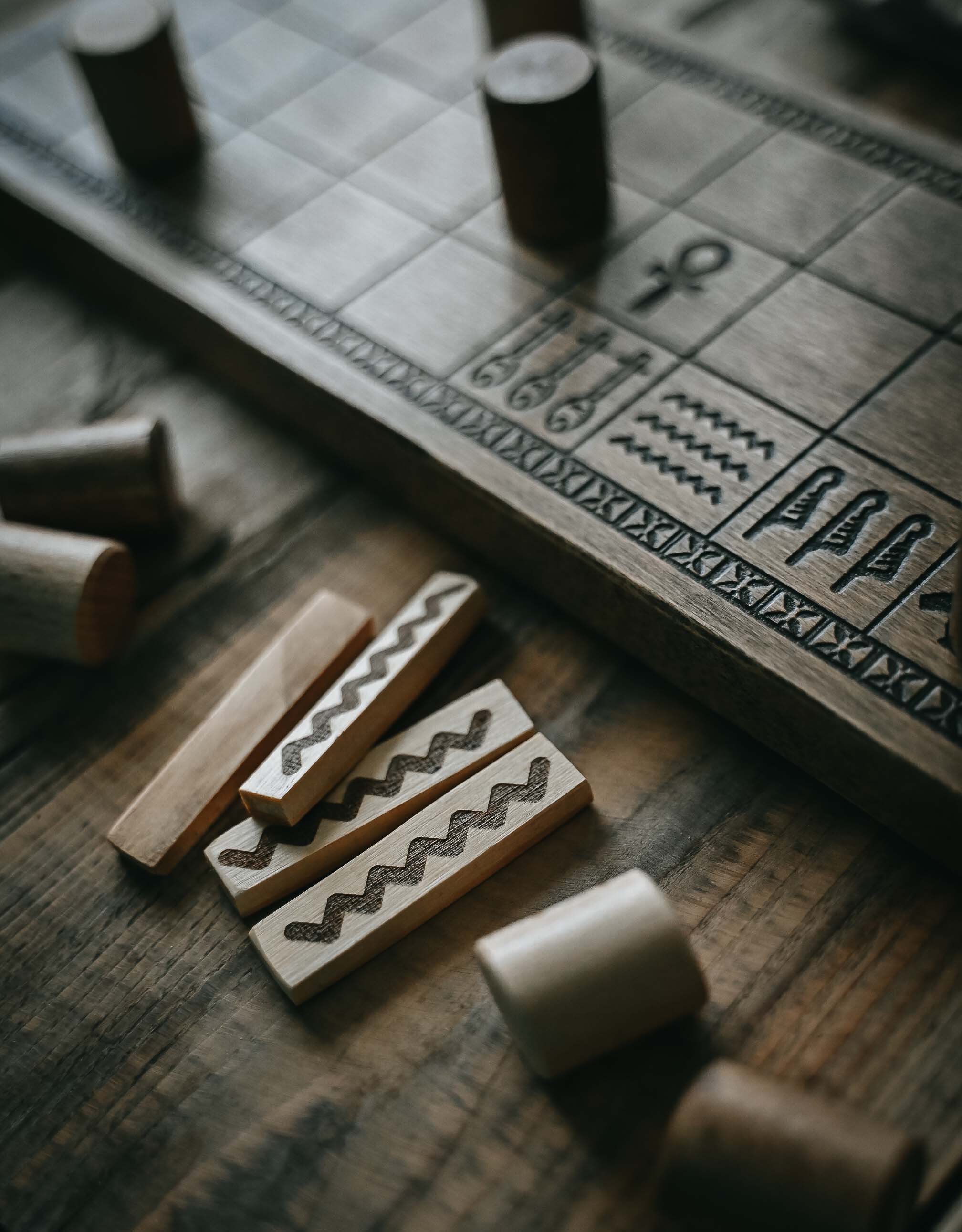 Senet board game