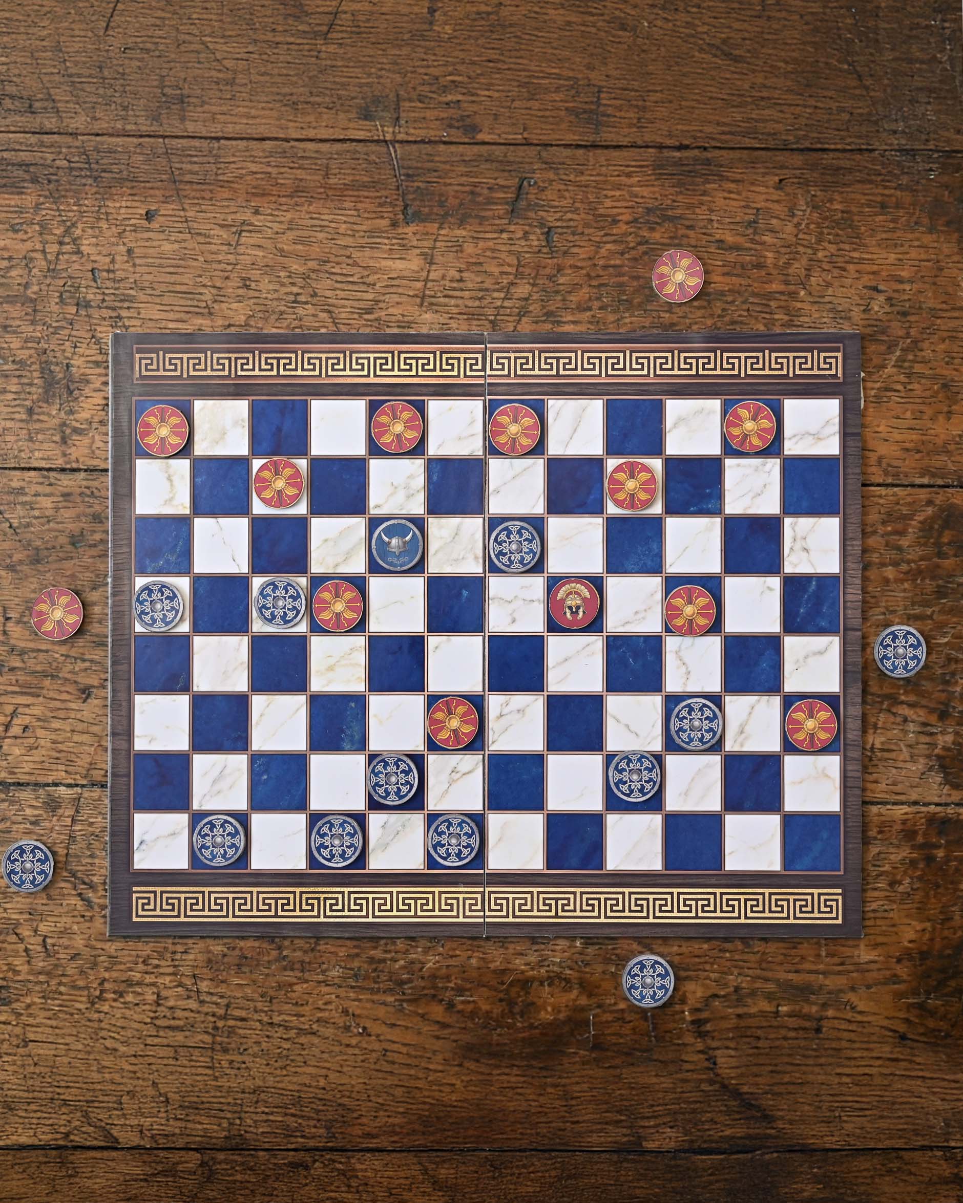 Ludus Latrunculorum - Ancient Roman Strategy Game (Printable PDF)