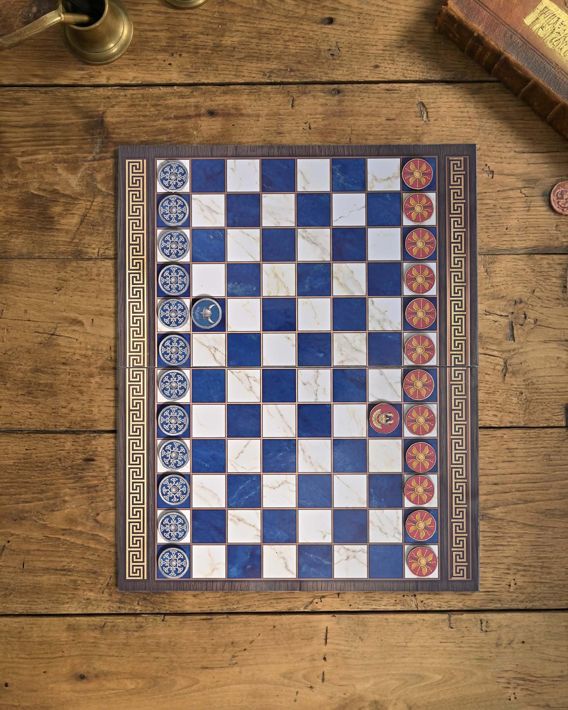 Ludus Latrunculorum - Ancient Roman Strategy Game (Printable PDF)